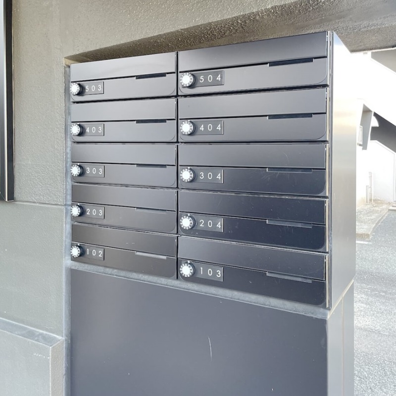 集合ポストあります。