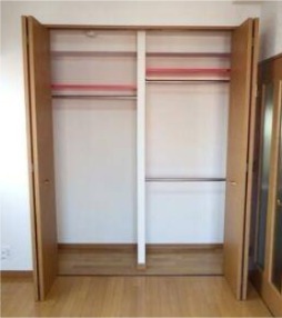 大容量のクローゼット