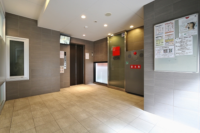 エレガントなロビーです