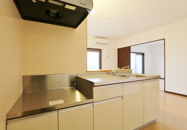 対面キッチンで会話が弾みますね