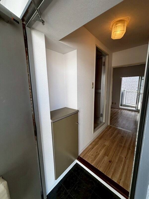 明るい玄関ですね