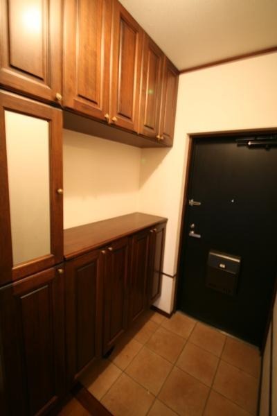 広い玄関です！