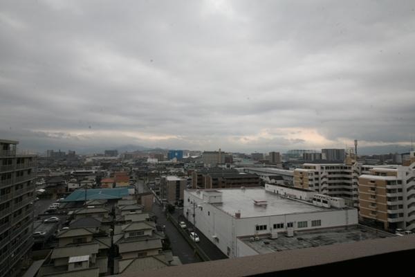 最上階なので眺めが良い！