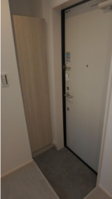 開放感のある玄関ですね