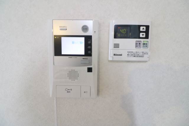 モニター付きで安心ですね。