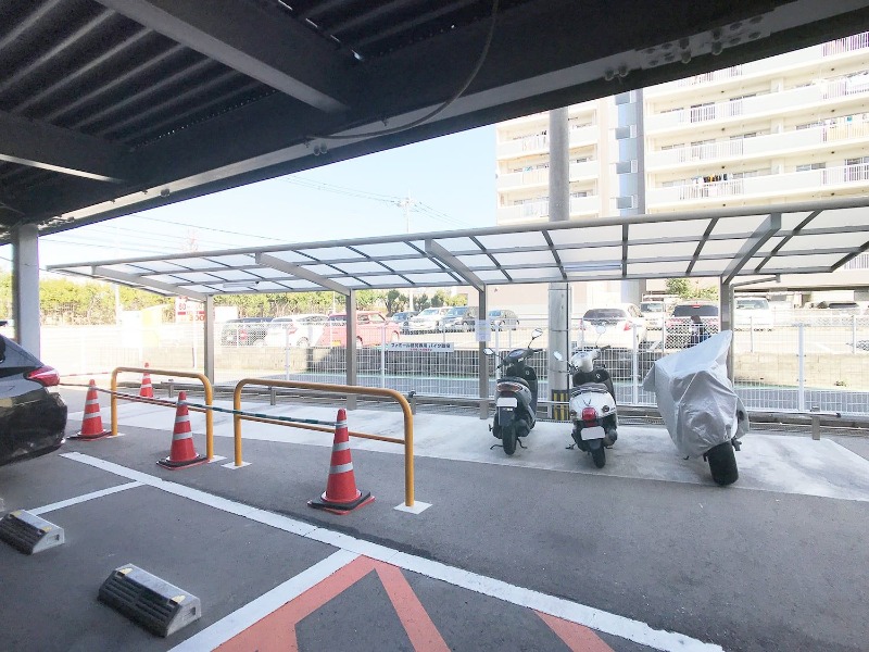 屋根付き駐輪スペース