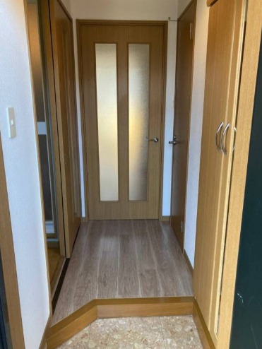 綺麗な玄関。