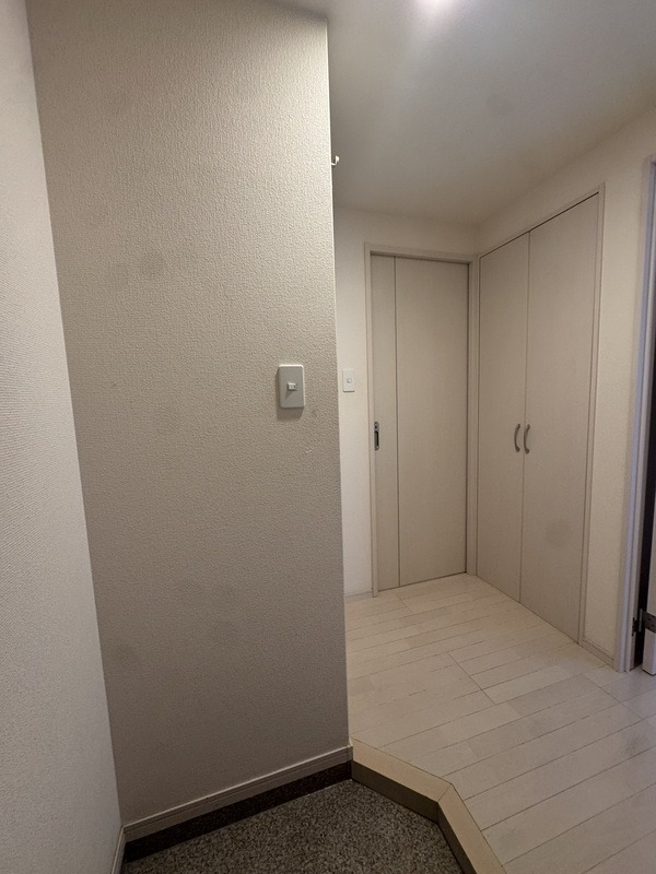 綺麗な玄関。