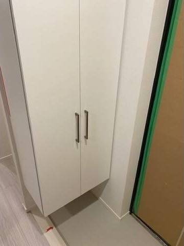 玄関はこんな感じです。