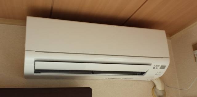 エアコン付き。別部屋参照。