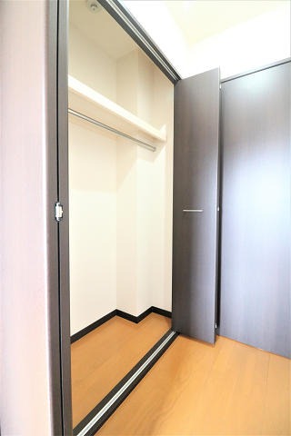収納も完備。