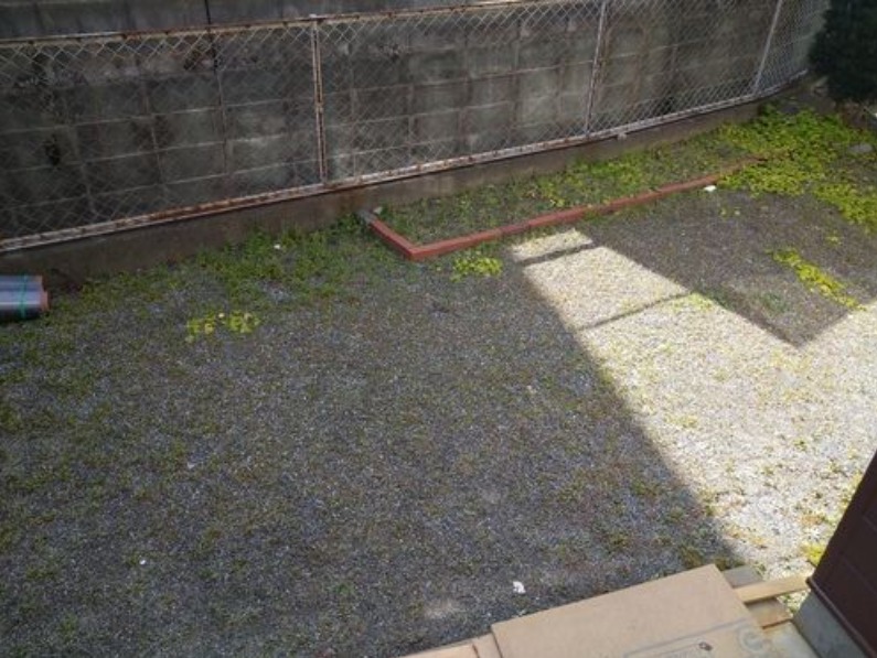専用庭付きです。