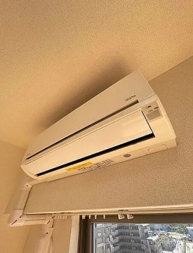 エアコン完備で年中快適に過ごせます