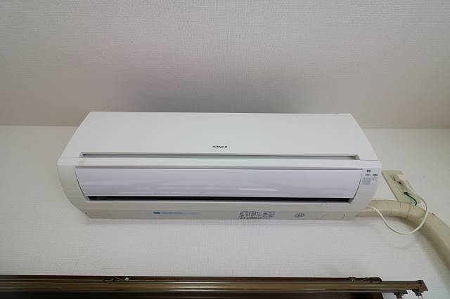 エアコン付きで一年中快適に過ごせます。