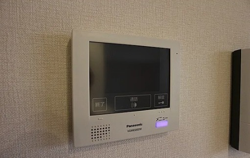 モニタ付きで安心です。