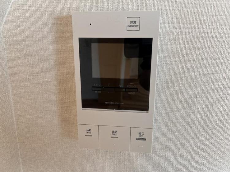 モニタ付きで来客時も安心