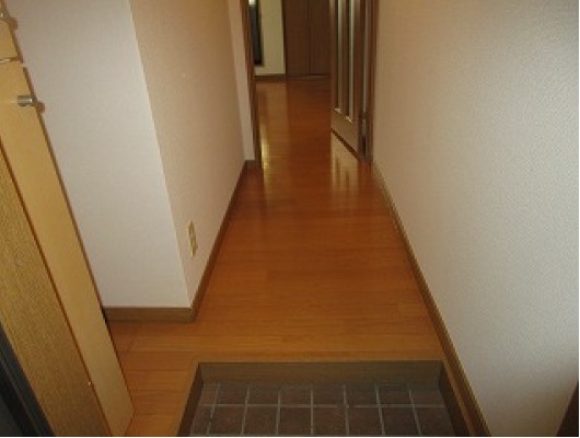 開放感のある玄関ですね
