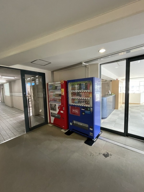 自動販売機も設置してあります