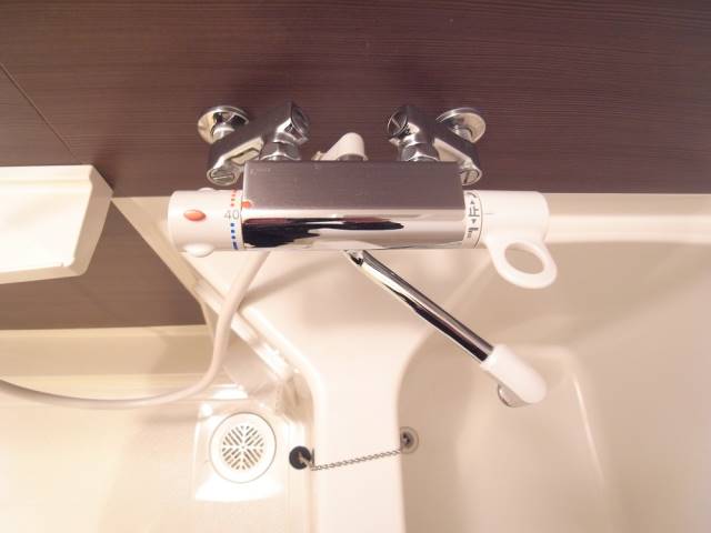サーモスタット水栓で楽々