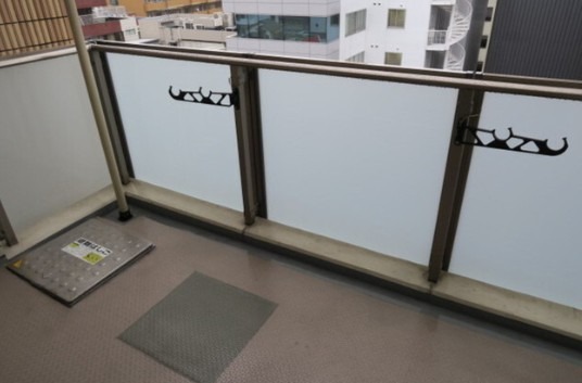 洗濯物はこちらでどうぞ。