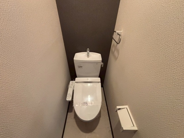 清潔感のあるトイレです