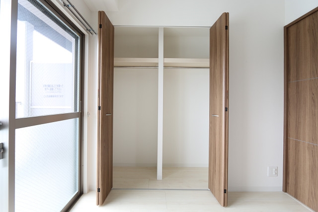お洋服が多い方でも楽々収納できます
