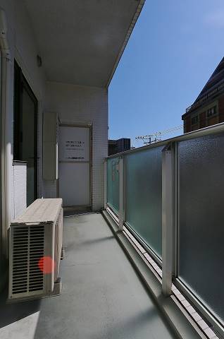 日当たり良好なバルコニー