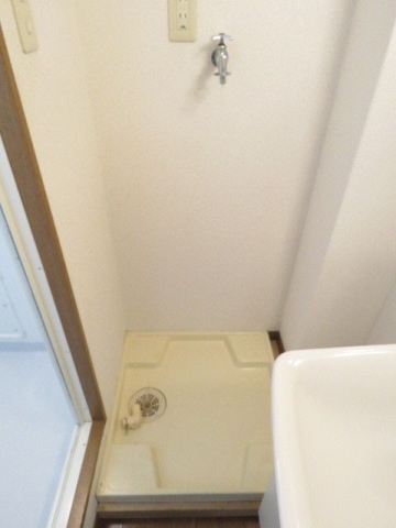 室内洗濯機置場があります