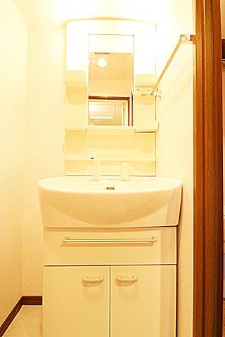 朝の身支度はこちらで
