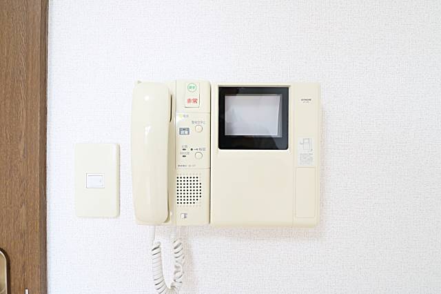 モニター付きで安心です