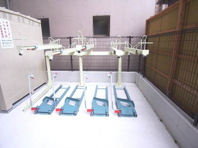 駐輪場はこちらです。