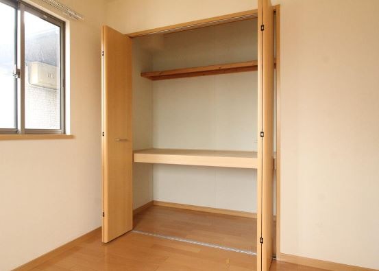 各お部屋に収納ございます