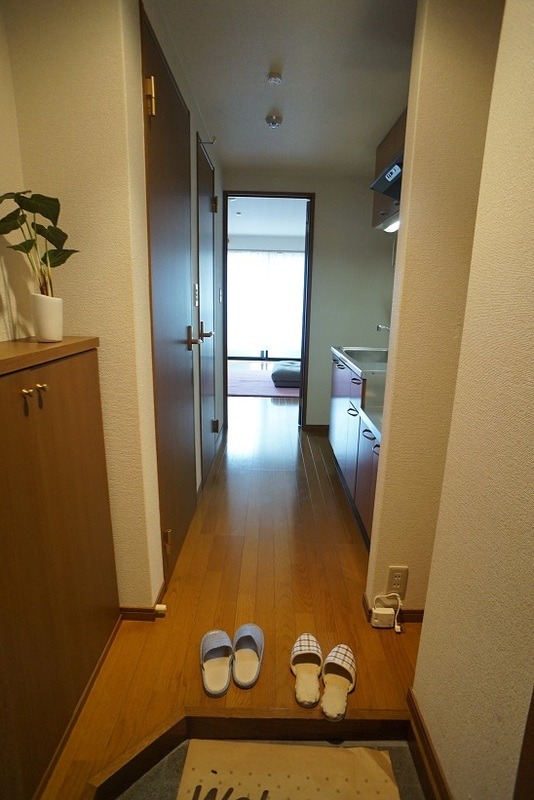 玄関はこのようになっています。