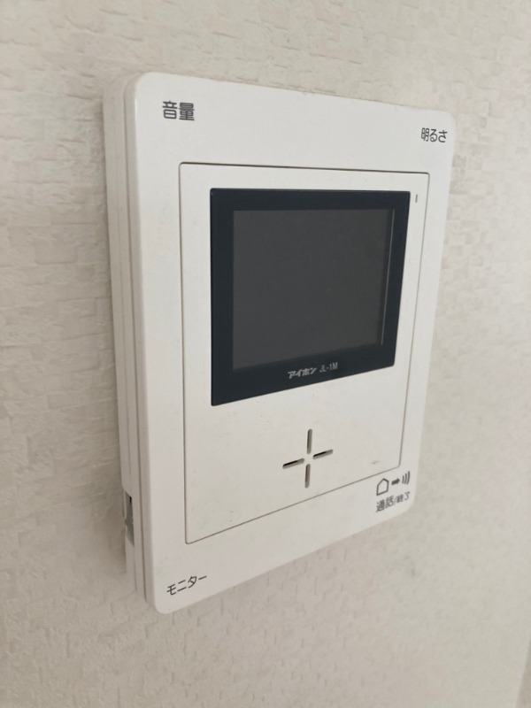 来客の確認ができるので安心ですね