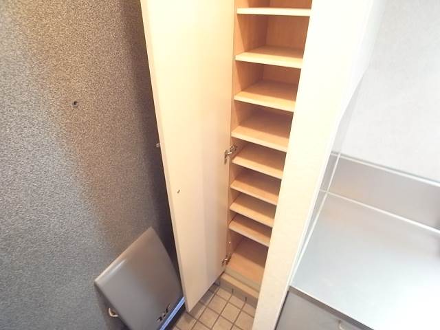 玄関収納もございます。