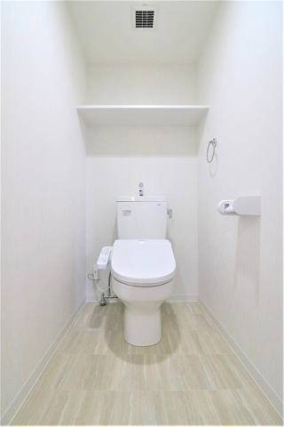 ウォシュレット完備で快適です