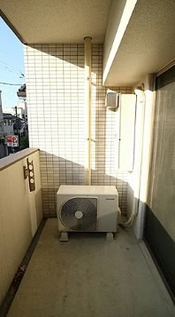 洗濯物を干すスペースも十分にあります