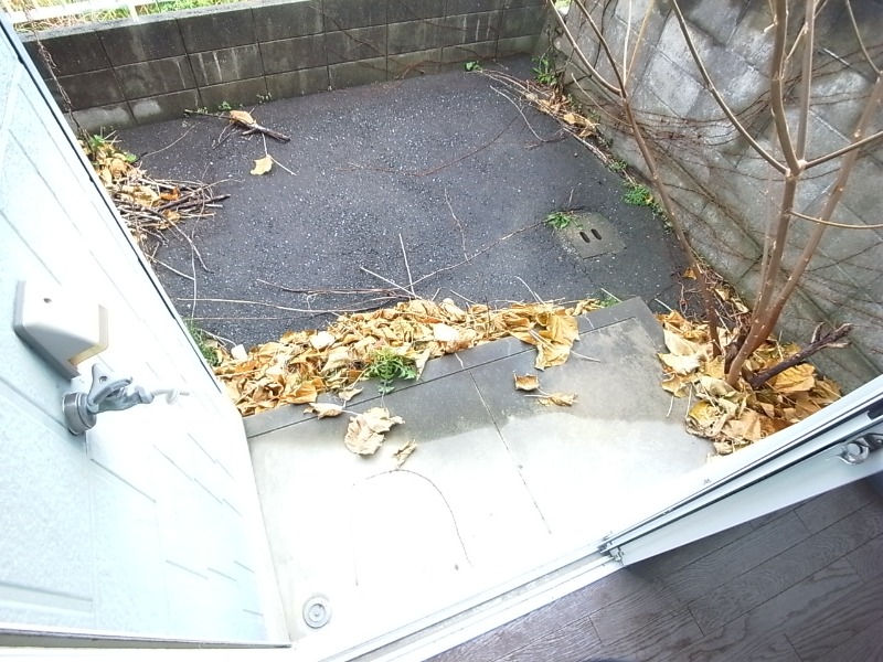 専用庭は1階の特権です。