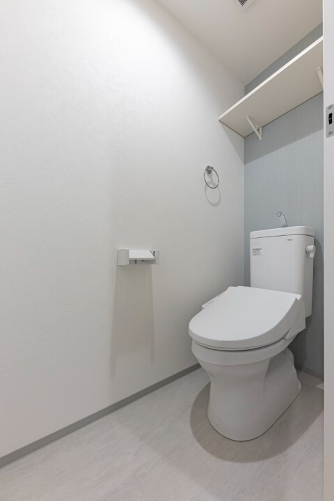 清潔感のあるトイレです