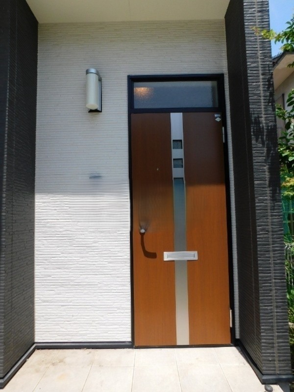 おしゃれなエントランスですね