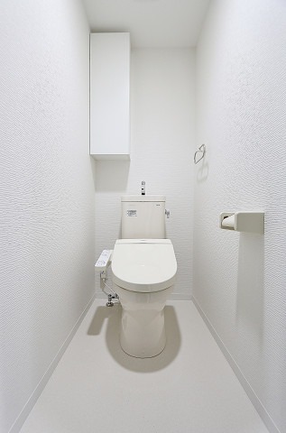 温水洗浄便座付きです