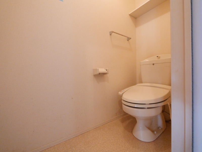 清潔感のあるトイレです