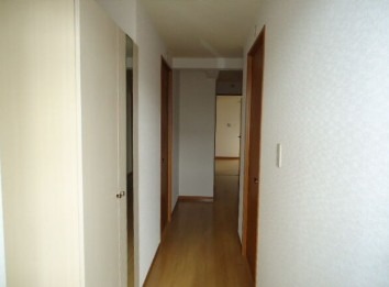 玄関から見るとこんな感じです