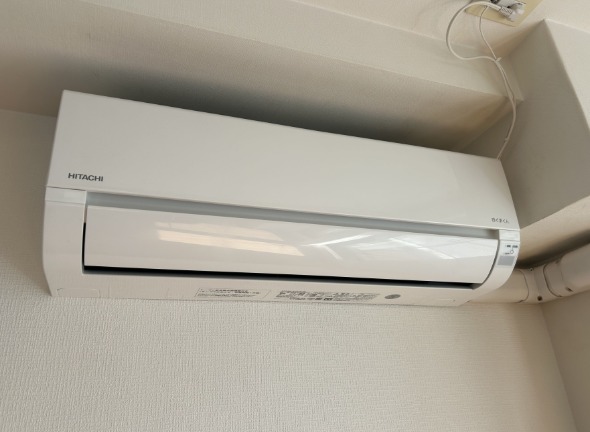 エアコン完備で年中快適に過ごせます♪