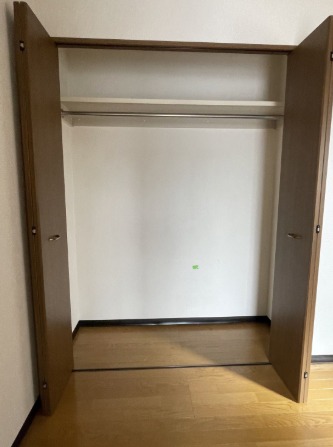 奥行きのある収納スペース