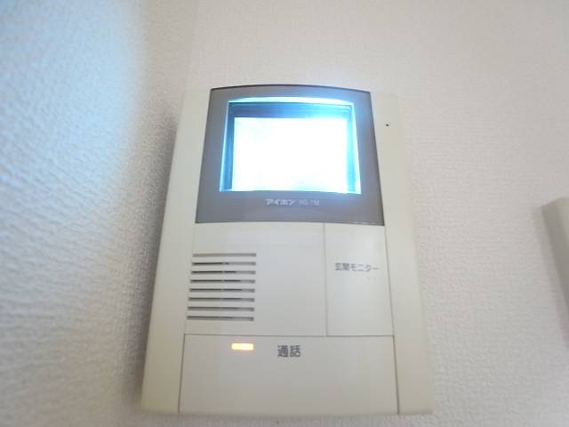 モニター付きで安心です。