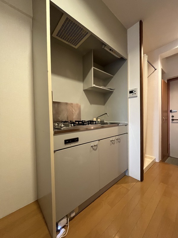 コンロ設置済みのシステムキッチンです！