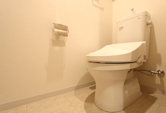 清潔感のあるトイレです