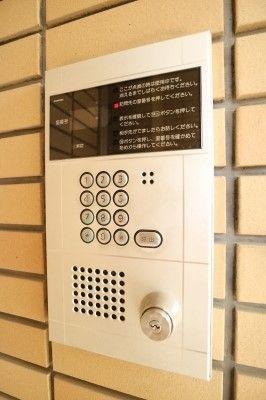 オートロック付きで安心。