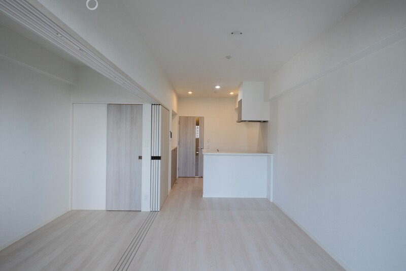 白基調できれいなお部屋です